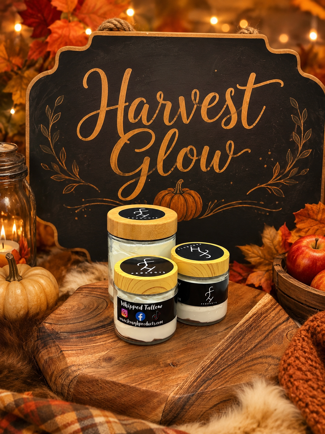 "Harvest Glow" Whipped Tallow